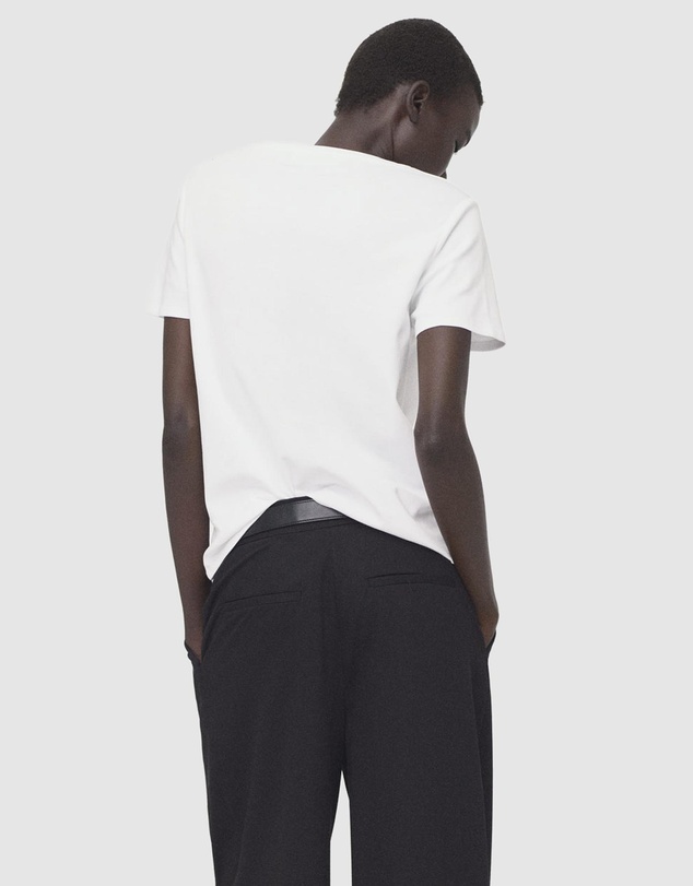 M.N.G - V-Neck Cotton T-Shirt