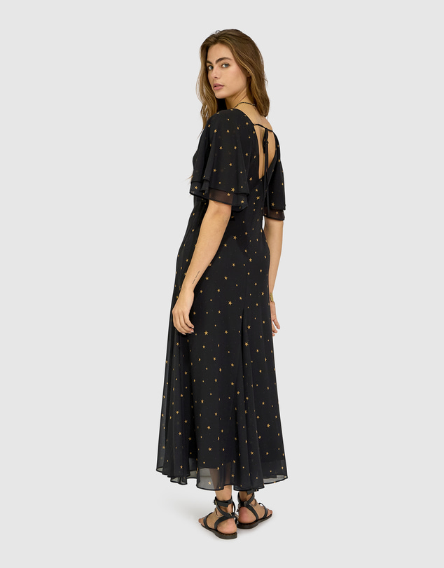 Belle & Bloom - Say You Will Godet Maxi Dress
