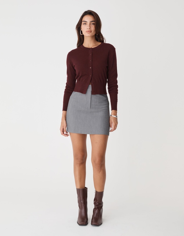 Forcast - Cassie Crew Neck Cardigan