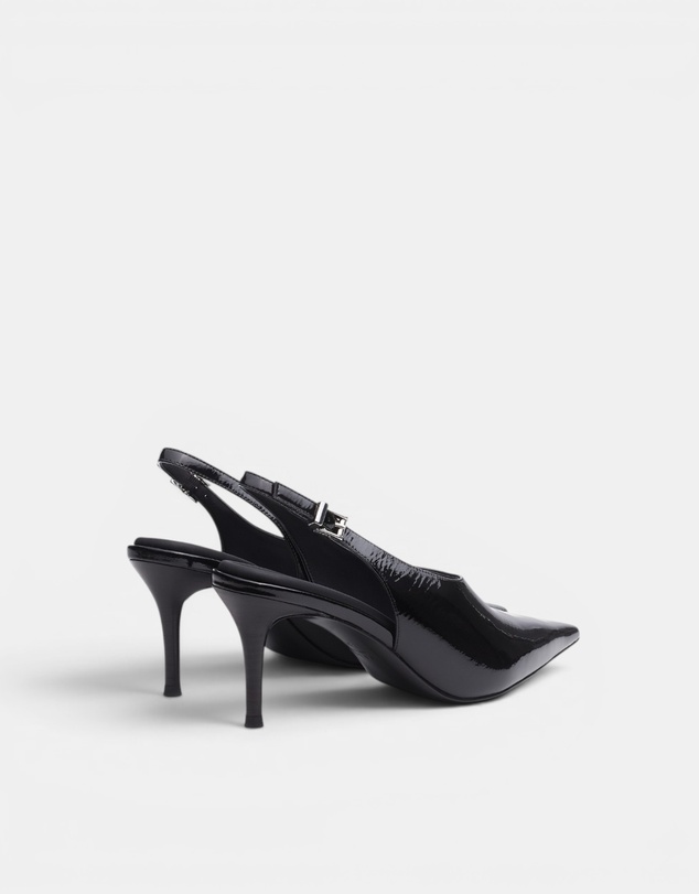 rag & bone - Mercer Leather Slingback Heels