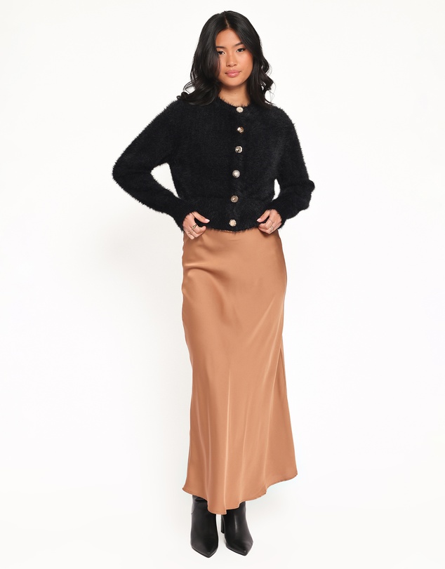 Petal & Pup - Jintie Vintage Button Cardigan - Black