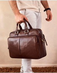 Pierre Cardin - Pierre Cardin Men's Rustic Business Computer Bag
