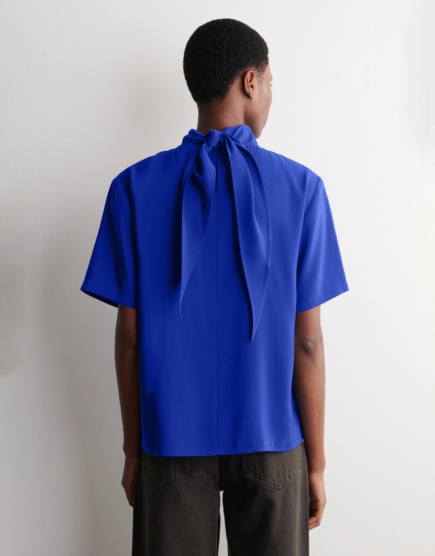 COS - Draped Scarf Detail Top
