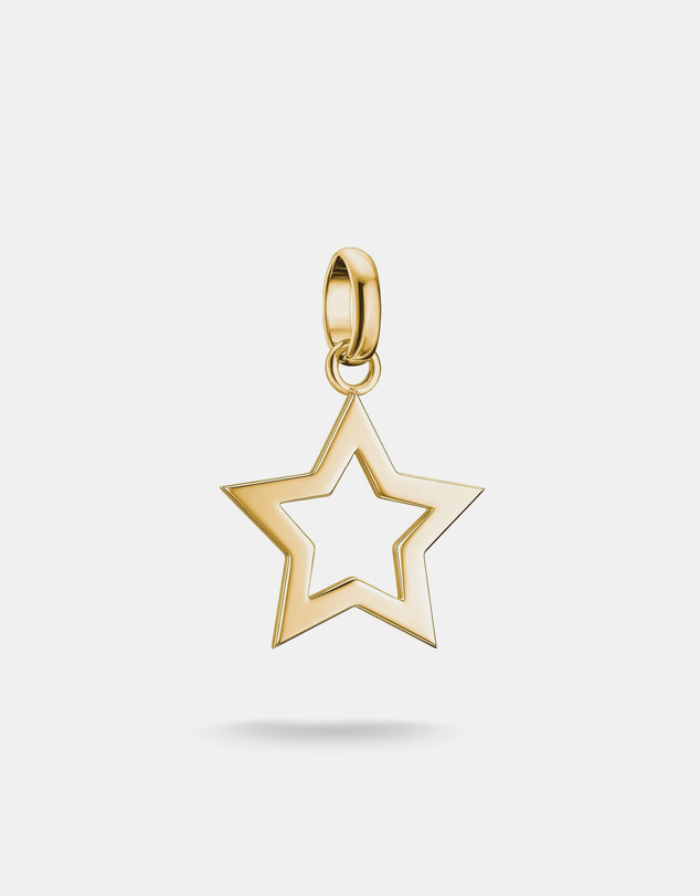 THOMAS SABO - Gold-Plated Star Charm