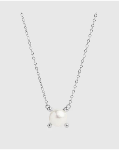 Najo - Moana Silver Pearl Necklace