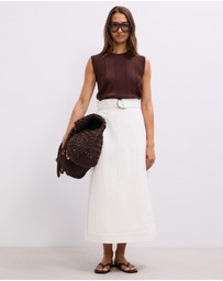 The Fated - Carlotta Midi Skirt