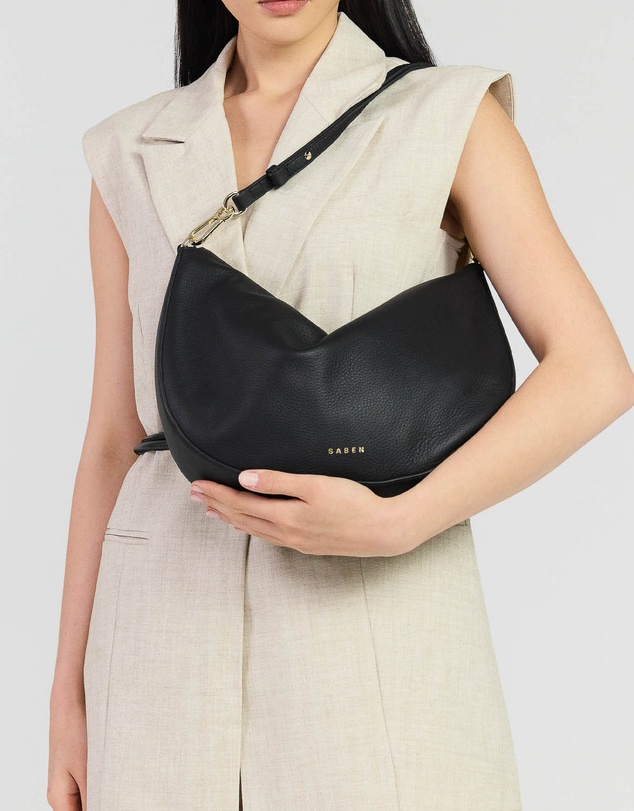 SABEN - Noa Shoulder Bag Black Luxe