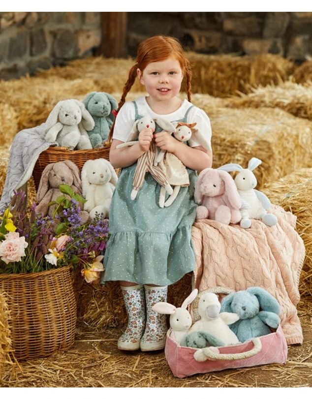 Jiggle and Giggle - Taupe Bunny Small