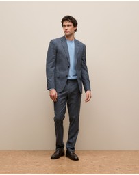 Trenery - Merino Classic Crew in Sky