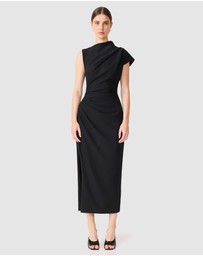 Elliatt - Chantal Asymmetrical Midi Dress