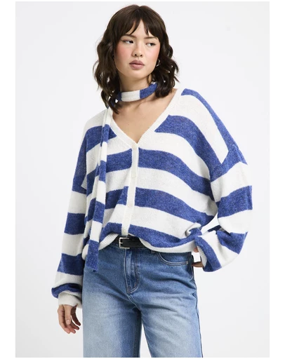 Subtitled - Catalina V-Neck Oversized Cardigan