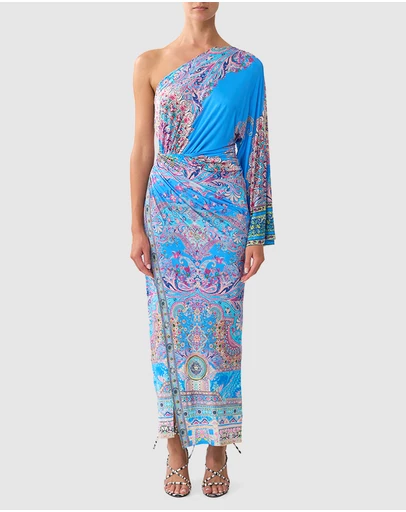 Camilla - One Shoulder Jersey Dress