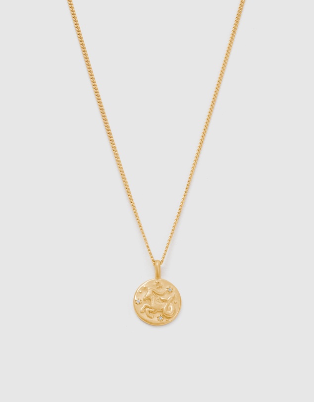 Kirstin Ash - Capricorn Petite Zodiac Necklace