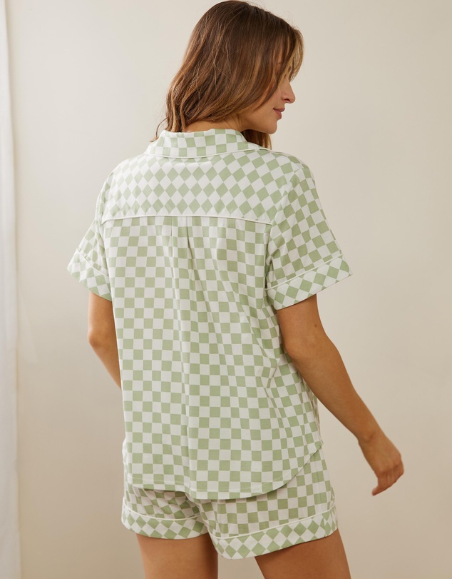 Atmos&Here - Ellie Soft Check PJ Set