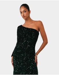 Forcast - Ivy One Shoulder Sequin Dress