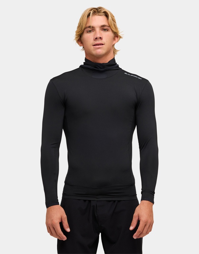 Quiksilver - Mens Highline Hooded Long Sleeve Rash Vest