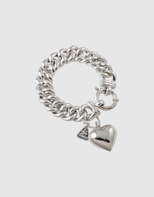 Von Treskow - Medium Mama Bracelet with Heart