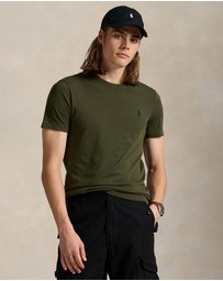 Polo Ralph Lauren - Custom Slim Fit Jersey Crewneck T-Shirt - ICONIC EXCLUSIVE