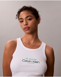Calvin Klein Jeans - Classic NYC Logo Tank Top