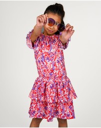 B.Nosy - Delphi Floral Dress - Kids-Teens