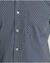 Oxford - Tottenham Cotton Printed Short Sleeve Shirt
