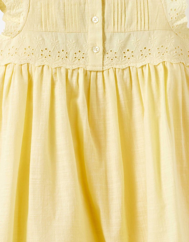 Cotton On Kids - Babydoll Flutter Sleeve Dress