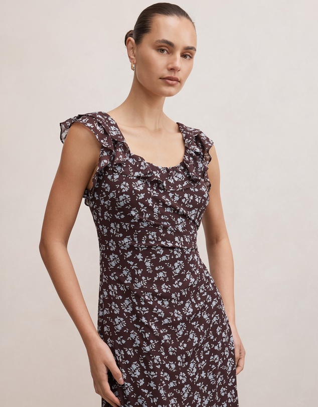 Forever New - Paige Ruffle Midi Dress