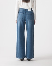 Outland Denim - Ellie High Wide Jean 32