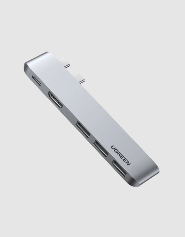 Ugreen - UGREEN 5-in-2 USB C Hub for MacBook Pro Air