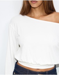 Dazie - Sophia Asymmetric T-Shirt