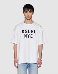 Ksubi - NYC Ekcess SS Tee Tru White