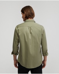 Oxford - Fergus Fine Twill Cotton Shirt