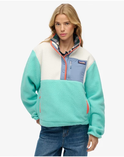 Superdry - Colour Block Fleece Pull Over