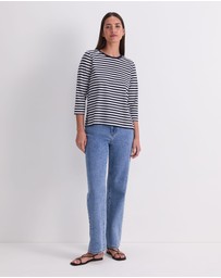 Sportscraft - Mercerised Cotton 3/4 Sleeve Tee