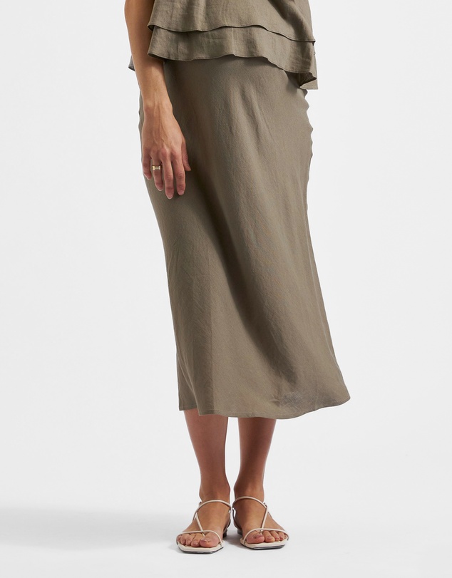 Ripe Maternity - Debbie Linen Skirt