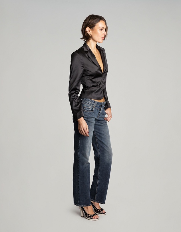 Love and Nostalgia - Mini Cigar Blazer - Black