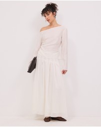 Calli - Amara Pleated Midi Skirt