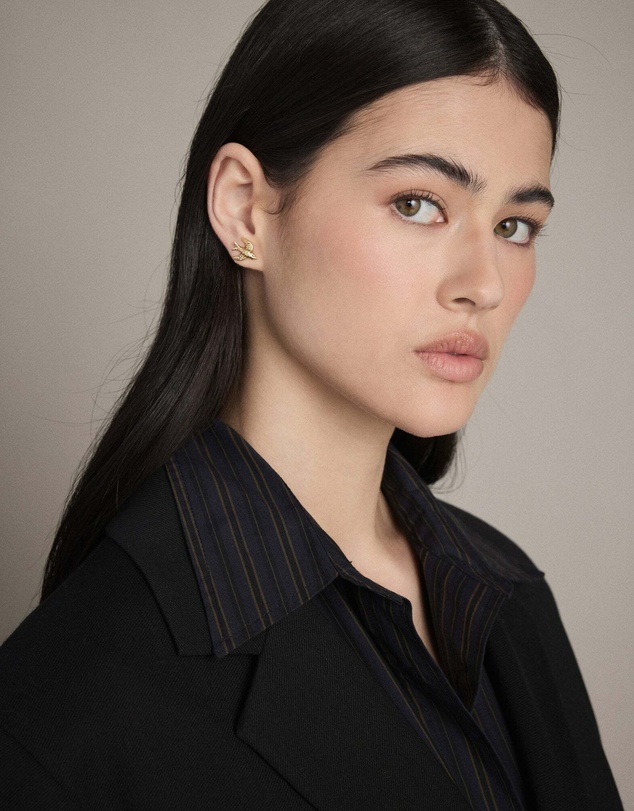 MIMCO - Ornithea Stud Earrings - Gold