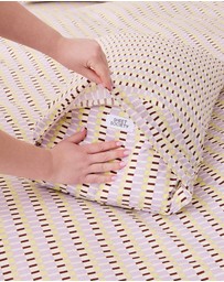 Sheet Society - Leo Washed Cotton Quilt Cover Set