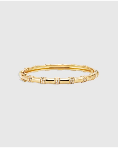 By Charlotte - Shine Bright Hinged Bracelet