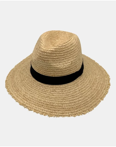 Jacaru - Jacaru 1814 Raffia Straw Wide Brim