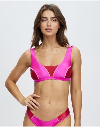 Neon Pink & Red