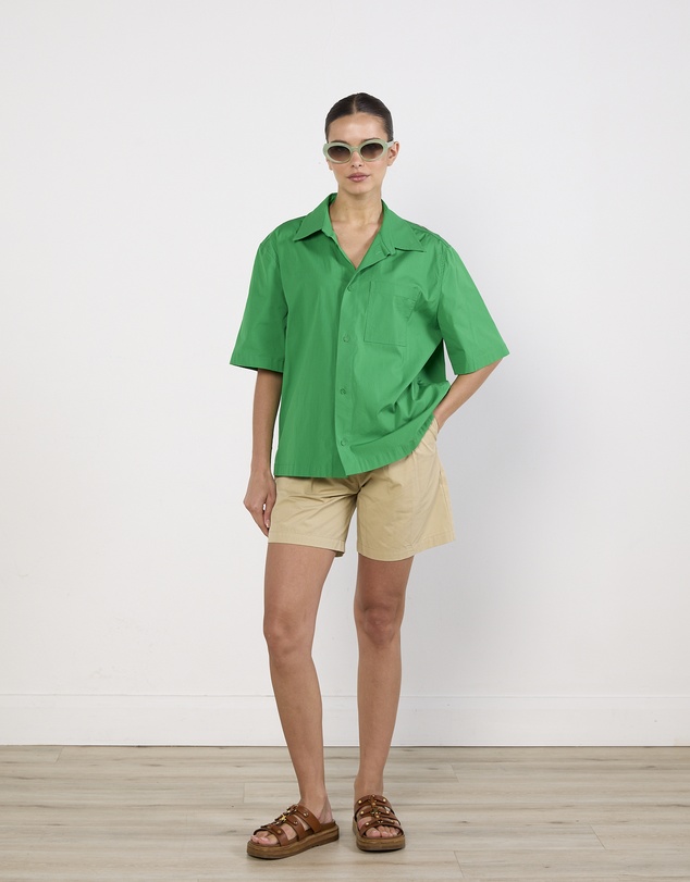 Cirkular - Pre-Loved - Bottega Veneta Bright Green Shirt