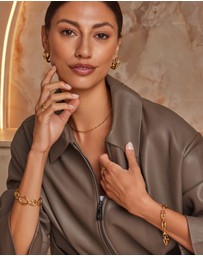 Zoe Olivia - Waterproof Muse Hoop Earrings