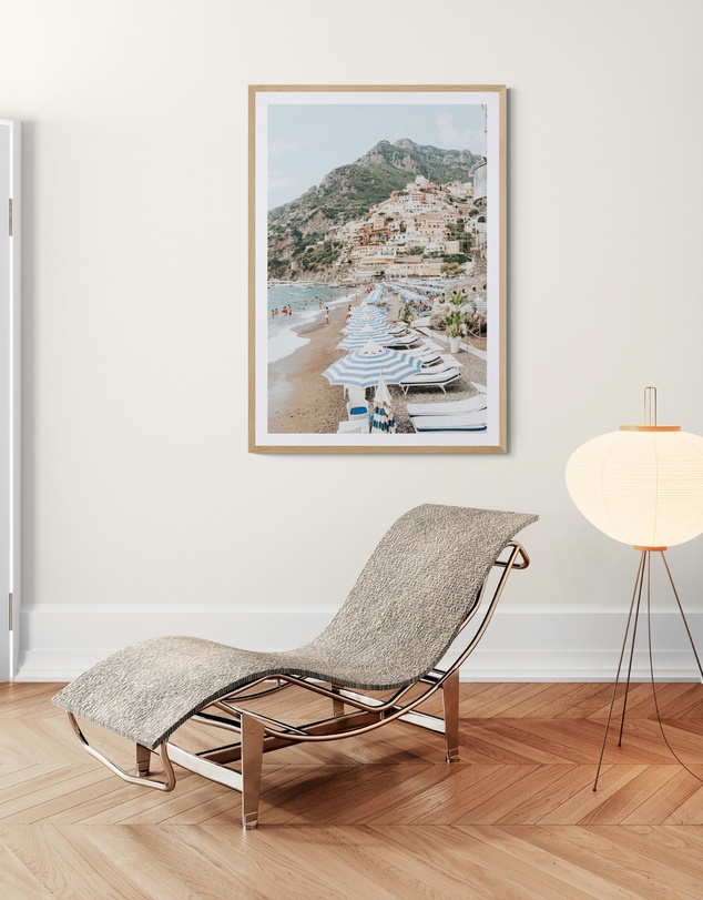 Amichi Co - The Cliffside Village Fine Art Print