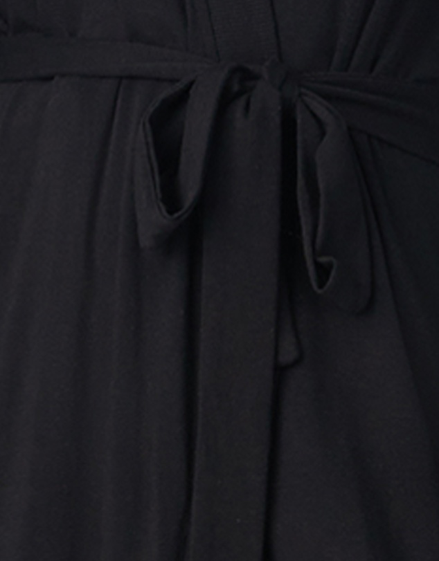 DKNY - Cotton & Viscose Jersey Short Dressing Gown Lounge Robe
