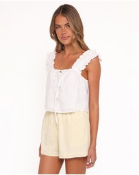 Petal & Pup - Marnie Top - White