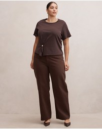 Forever New Curve - Lani Curve Hardware Detail T-Shirt