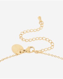 Lovisa - Waterproof Gold Plated Stainless Steel Letter C Dainty Pendant Necklace