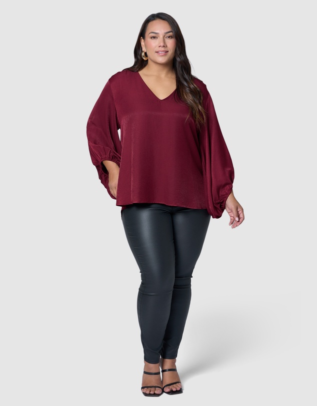 Pink Dusk by Curve Project - Lover Boy Blouse